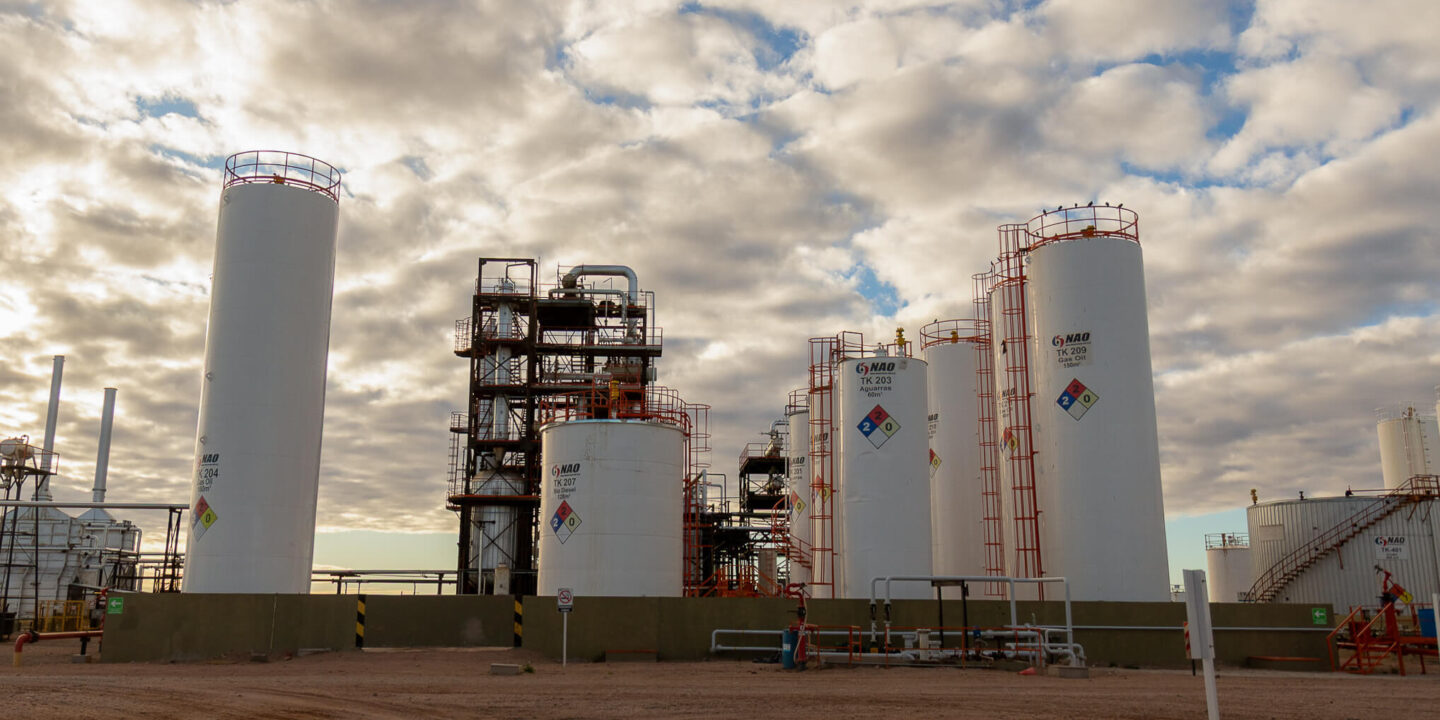 Mantenimiento programado en refinería de Plaza Huincul con tareas planificadas sobre equipos industriales